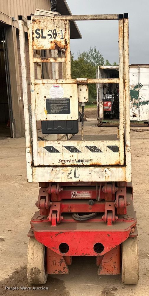 image for item DP8444 Snorkel  SL20 Wildcat  scissor lift