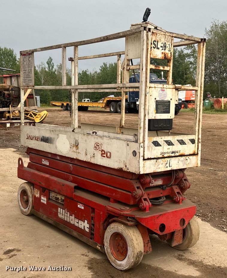 image for item DP8444 Snorkel  SL20 Wildcat  scissor lift