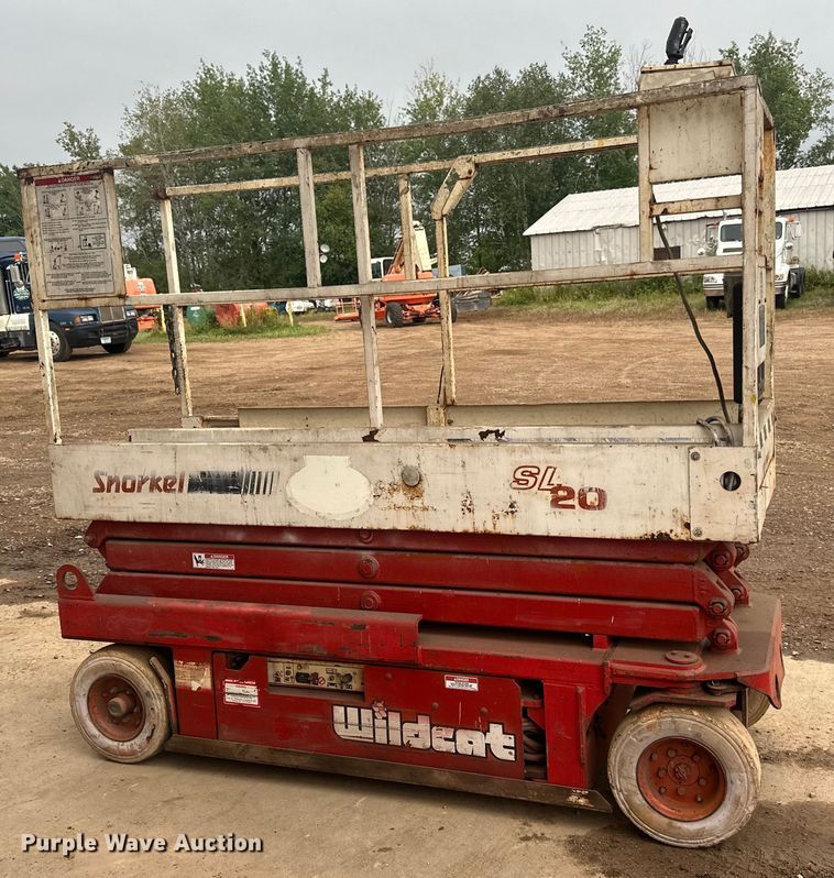 image for item DP8444 Snorkel  SL20 Wildcat  scissor lift