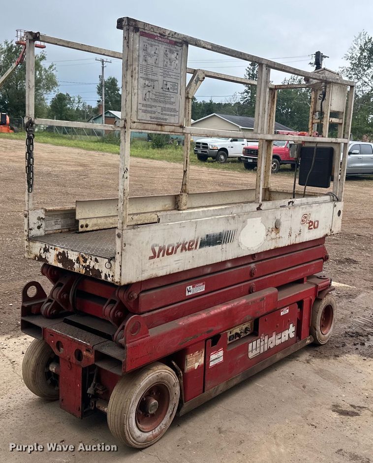 image for item DP8444 Snorkel  SL20 Wildcat  scissor lift