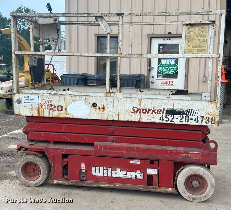 image for item DP8444 Snorkel  SL20 Wildcat  scissor lift