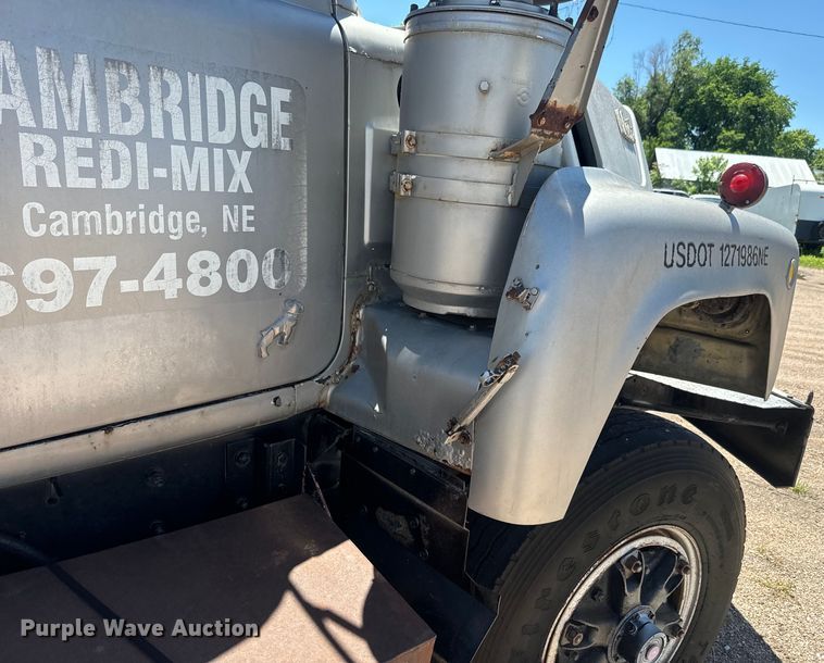 image for item DQ6783 1975 Mack ready mix truck