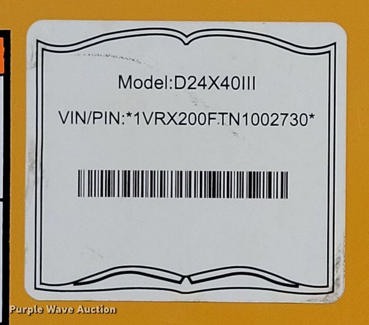 image for item DR4454 2022 Vermeer D24X40 Navigator Series III directional boring unit