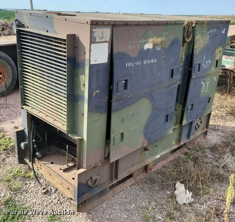 image for item DR4457 1976 Libby MEP 005A generator