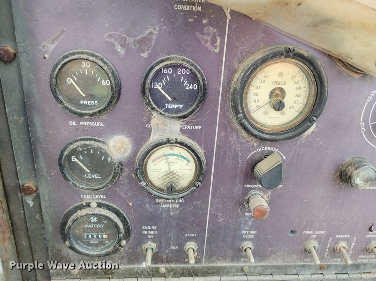 image for item DR4457 1976 Libby MEP 005A generator