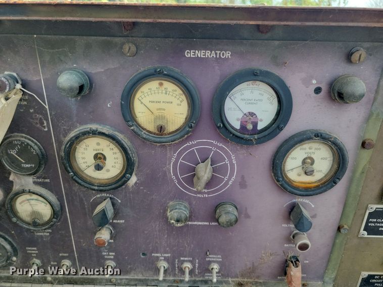 image for item DR4457 1976 Libby MEP 005A generator