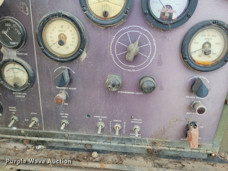 image for item DR4457 1976 Libby MEP 005A generator