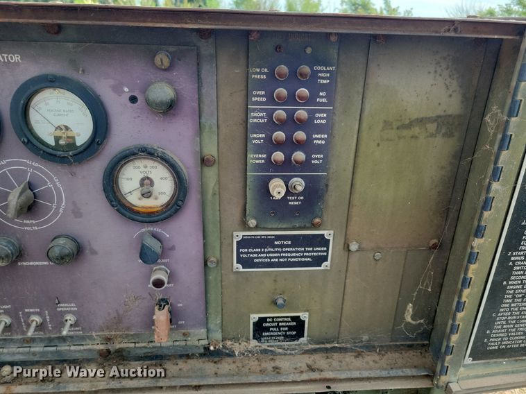 image for item DR4457 1976 Libby MEP 005A generator