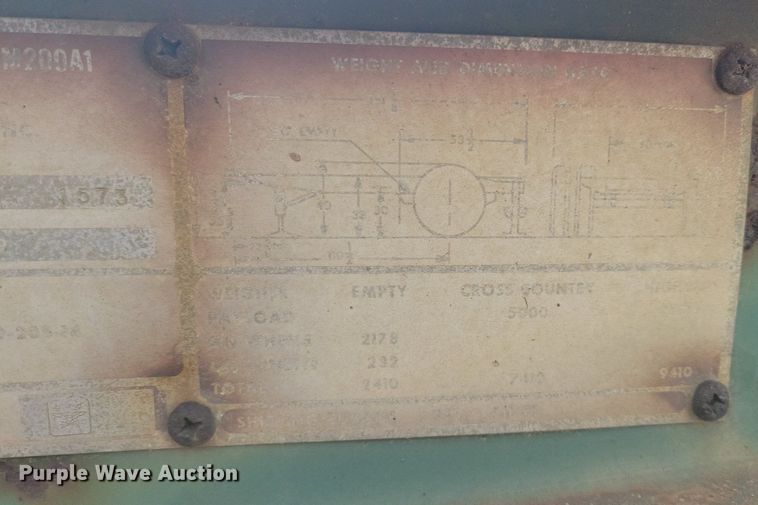 image for item DR4457 1976 Libby MEP 005A generator