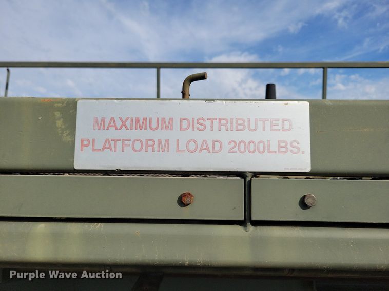 image for item DR4458 1997 MCT Industries UMS-D scissor lift