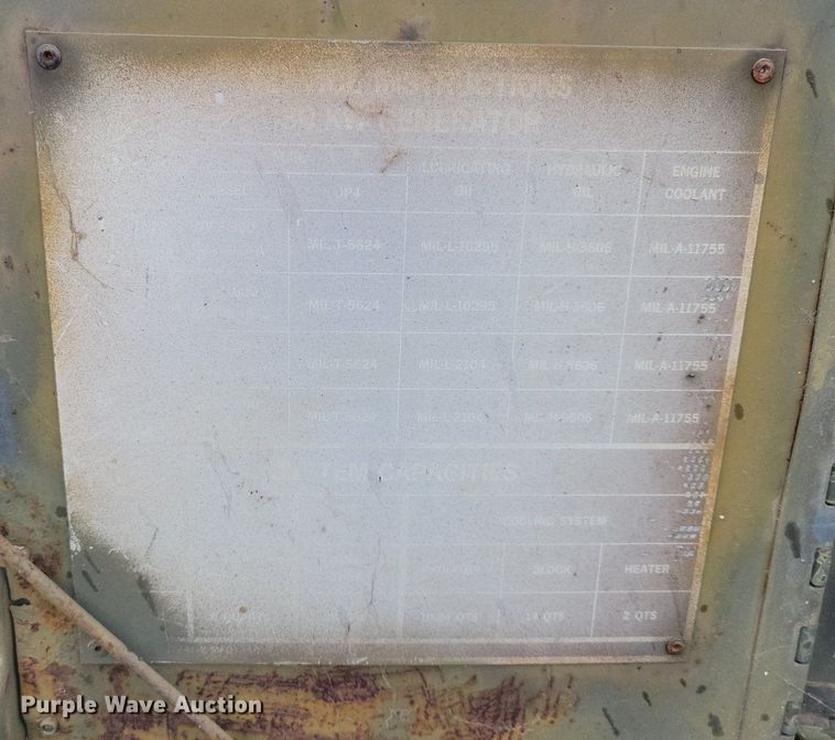 image for item DR4465 (2) 1976 Libby MEP 005A generators