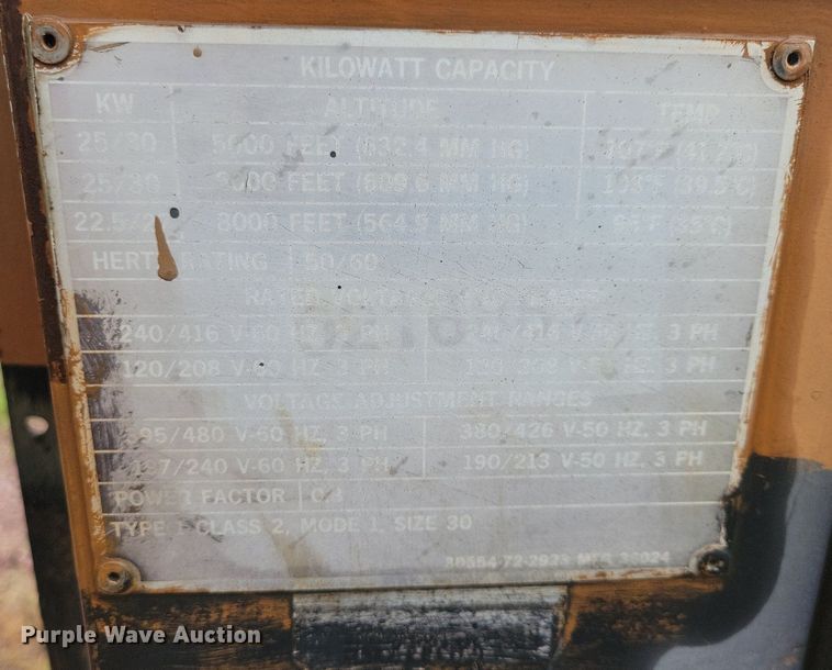 image for item DR4465 (2) 1976 Libby MEP 005A generators