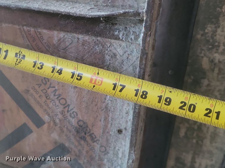 image for item DR4976 10' H concrete forms 