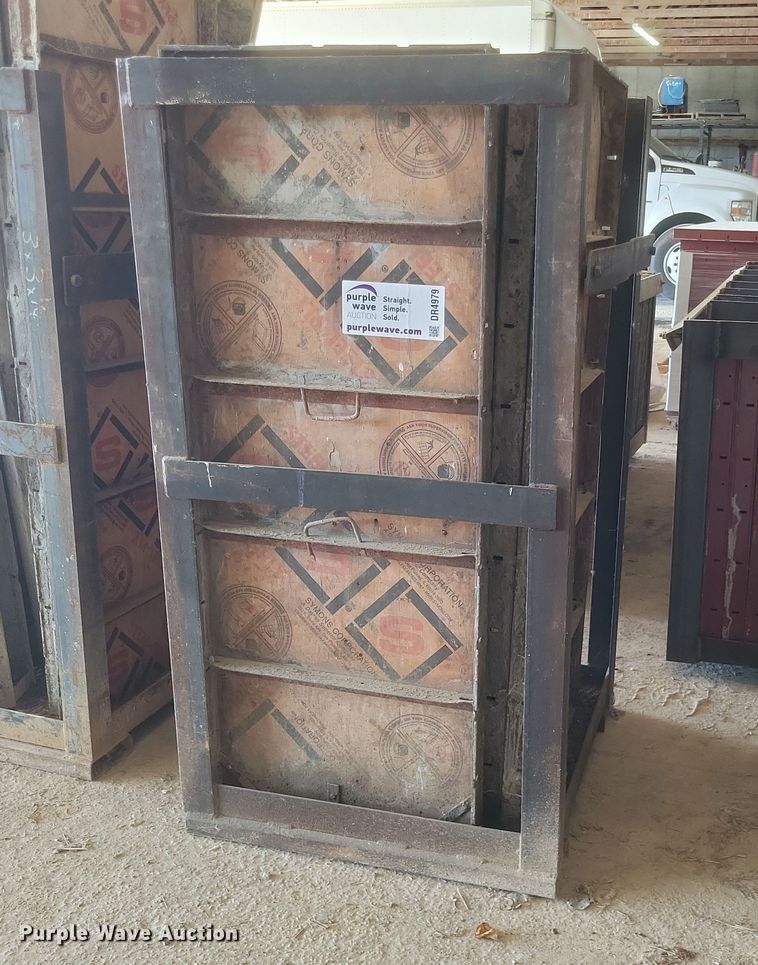 image for item DR4979 Approximately 180 5' H concrete forms 