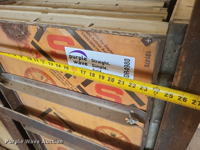 image for item DR4980 Approximately 396 4' H concrete forms 
