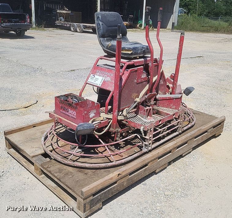 image for item DR4983 Allen  Razorback Rider Pro 900 power trowel