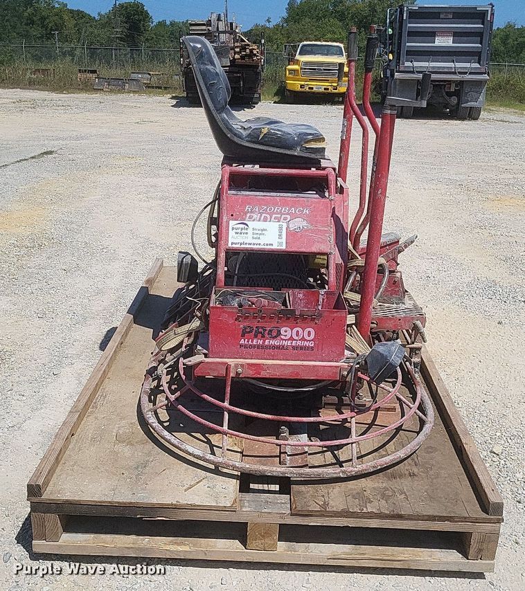 image for item DR4983 Allen  Razorback Rider Pro 900 power trowel