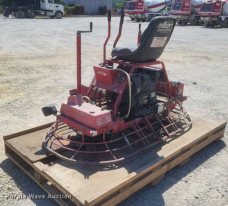 image for item DR4983 Allen  Razorback Rider Pro 900 power trowel