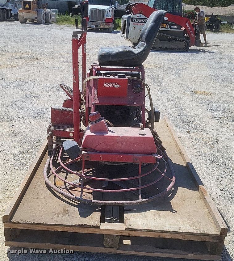 image for item DR4983 Allen  Razorback Rider Pro 900 power trowel