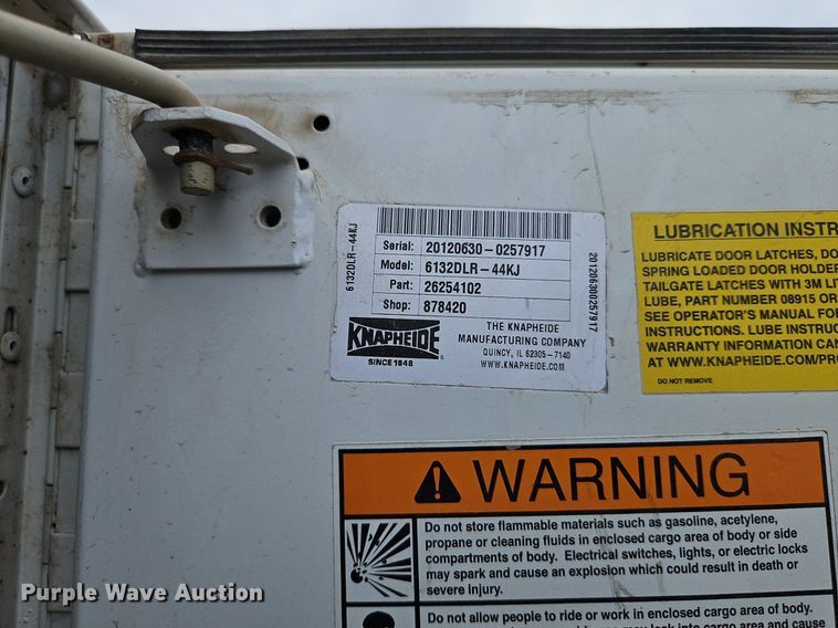 image for item DR8668 2012 Ford  F550 XL Super Duty utility / service truck