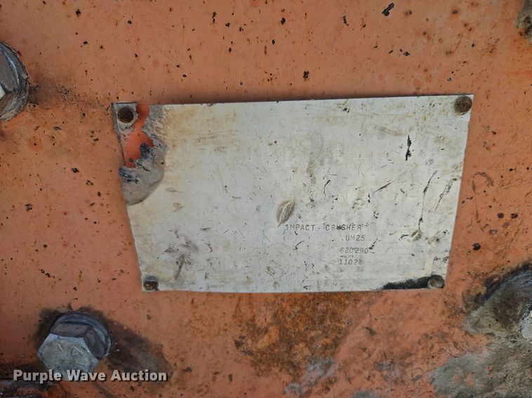 image for item DR8751 Eagle 1200-25 Ultra Max impact crushing plant