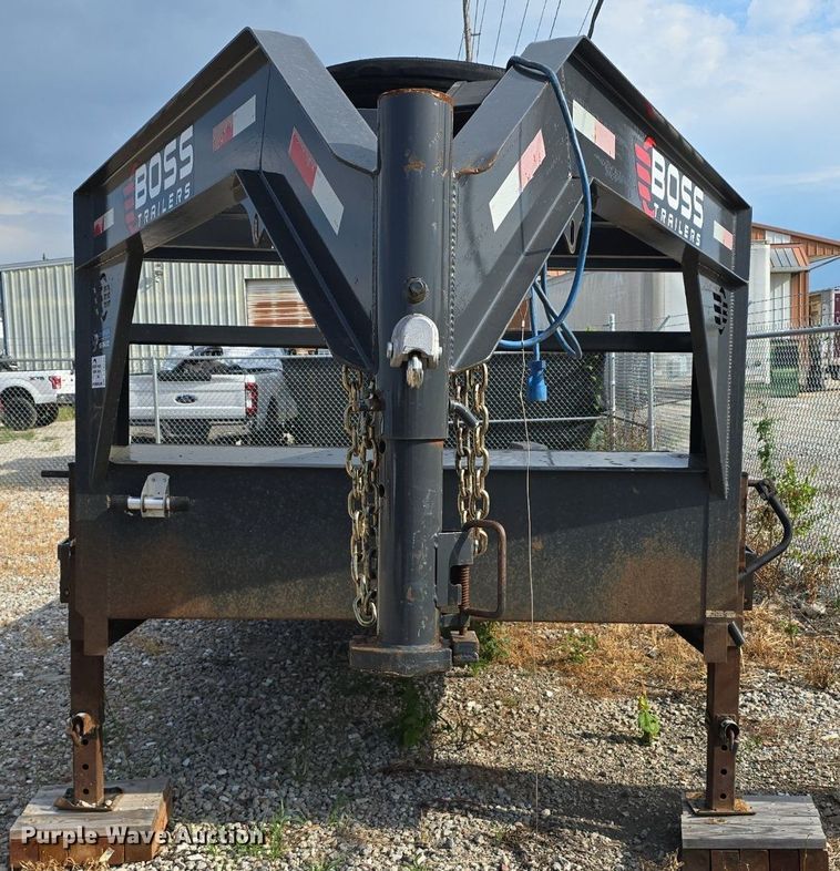image for item DS4749 2022 Boss Trailers GC0238072 equipment trailer