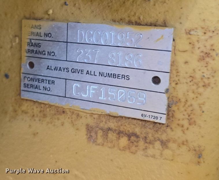 image for item DS4754 2008 Caterpillar 950H wheel loader