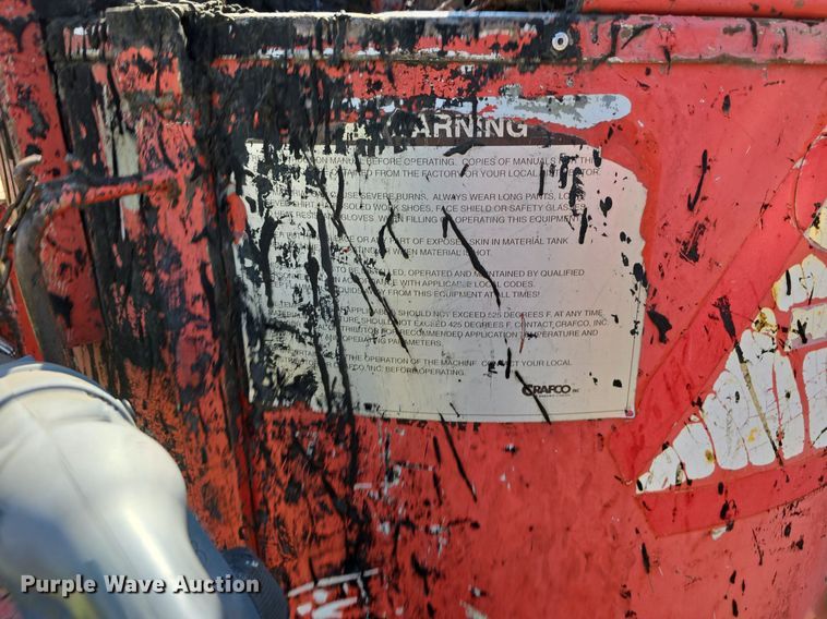 image for item DS4756 2001 Crafco Supershot SS125 melter applicator