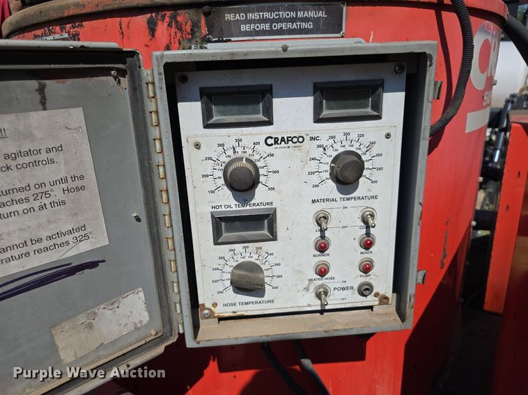 image for item DS4756 2001 Crafco Supershot SS125 melter applicator