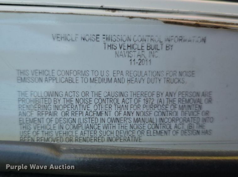 image for item DS4759 2012 Caterpillar CT660 dump truck