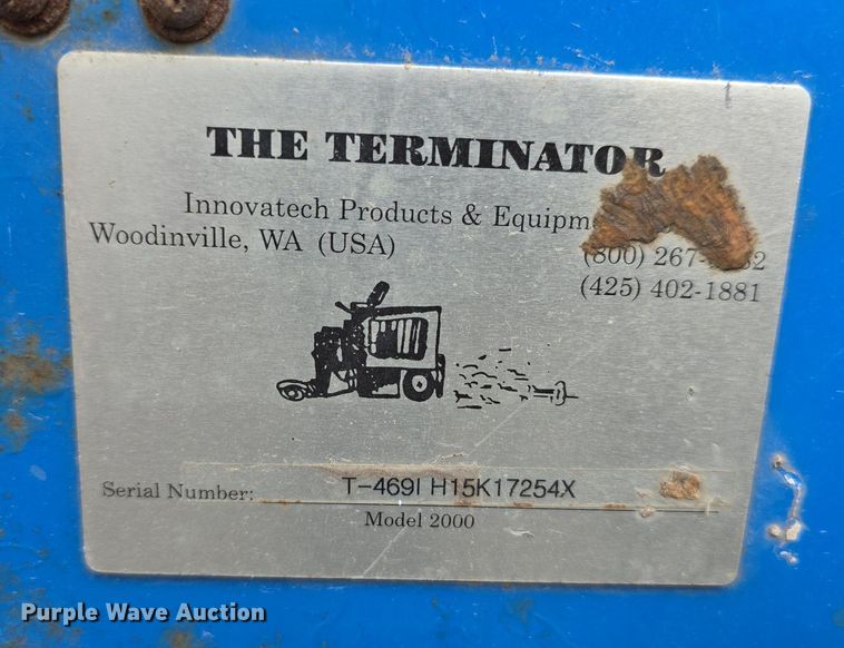 image for item DS4804 Innovatech Terminator 2000 floor scraper