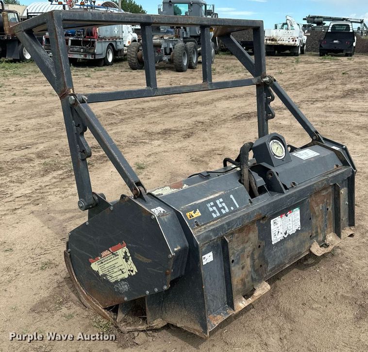 image for item DS7506 Bobcat  FRST CTTR FRC60 2SPD skid steer mulcher