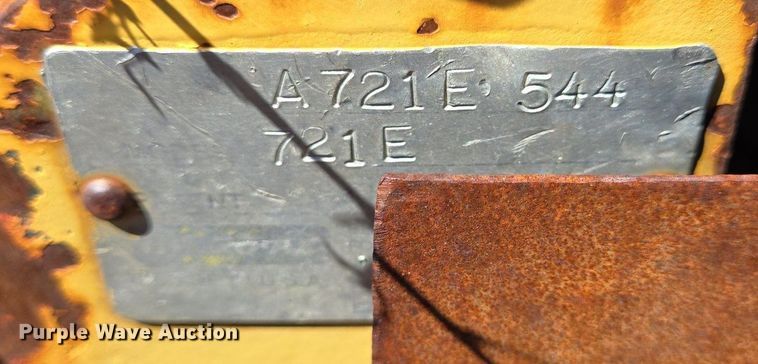 image for item DS7508 Hydro-Ax 721E wheel loader brush cutter