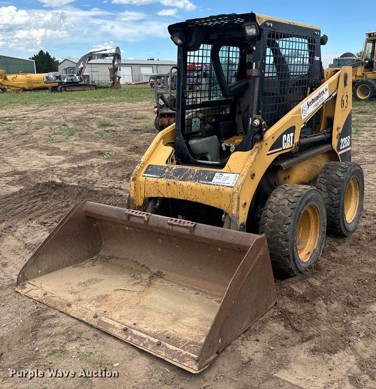 image for item DS7522 2006 Caterpillar 226B skid steer loader