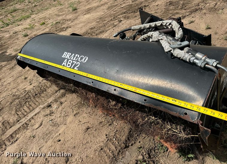 image for item DS7529 Bradco AB72 skid steer broom