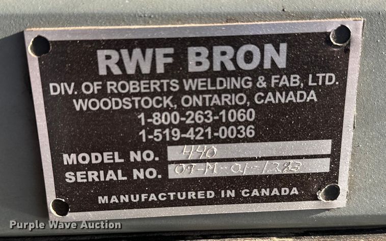 image for item DS7541 2009 Bron 440 mulcher