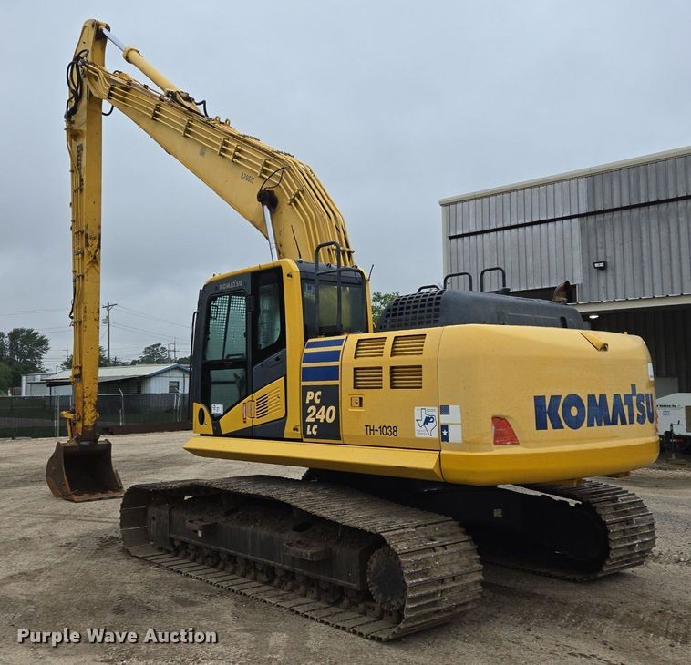image for item DT5257 2015 Komatsu PC240LC-10 long reach excavator