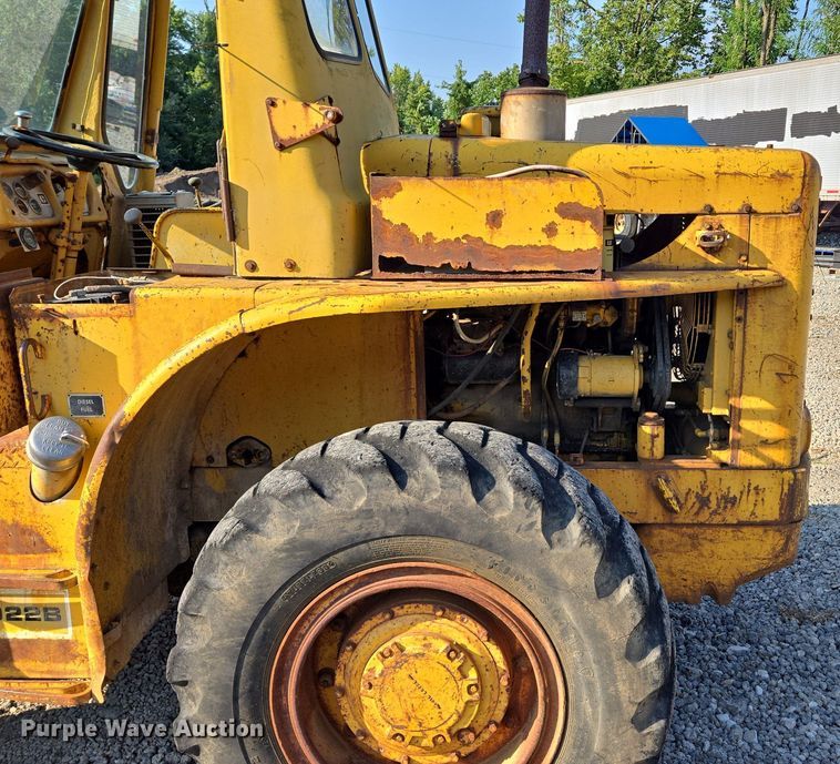 image for item DT7761 1968 Caterpillar 922B wheel loader