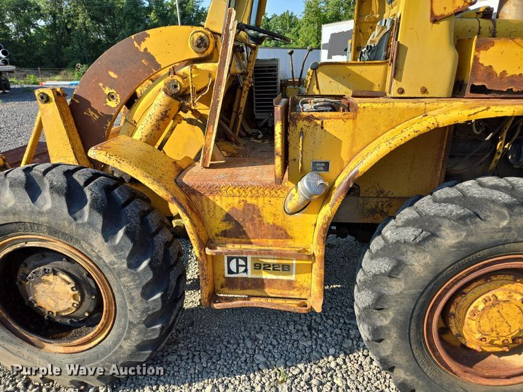 image for item DT7761 1968 Caterpillar 922B wheel loader