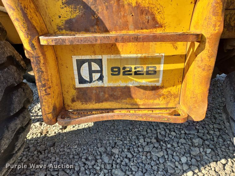 image for item DT7761 1968 Caterpillar 922B wheel loader