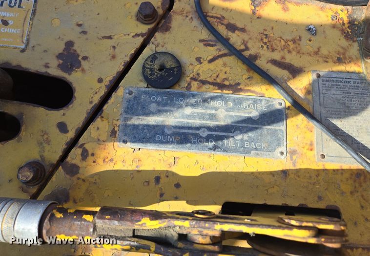 image for item DT7761 1968 Caterpillar 922B wheel loader