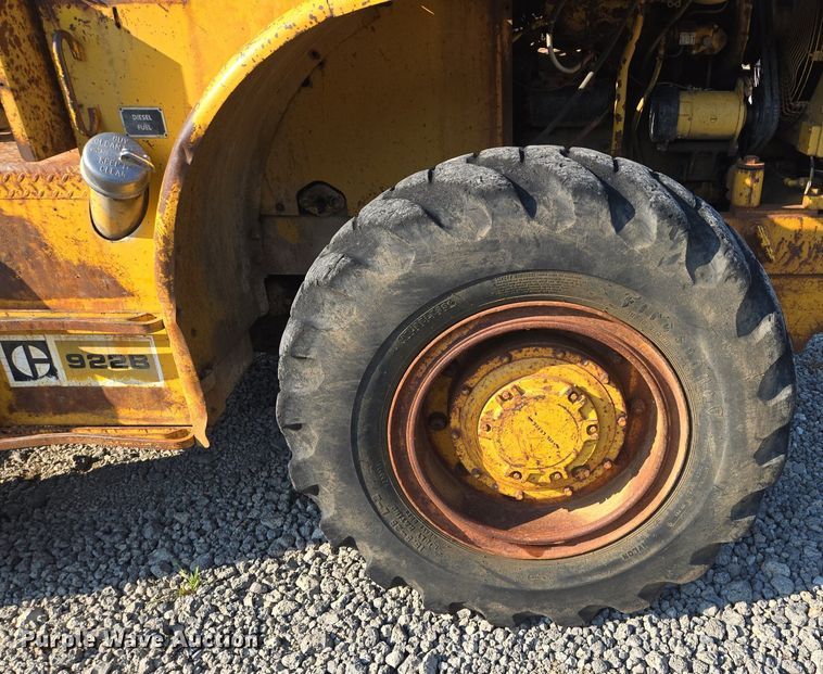 image for item DT7761 1968 Caterpillar 922B wheel loader