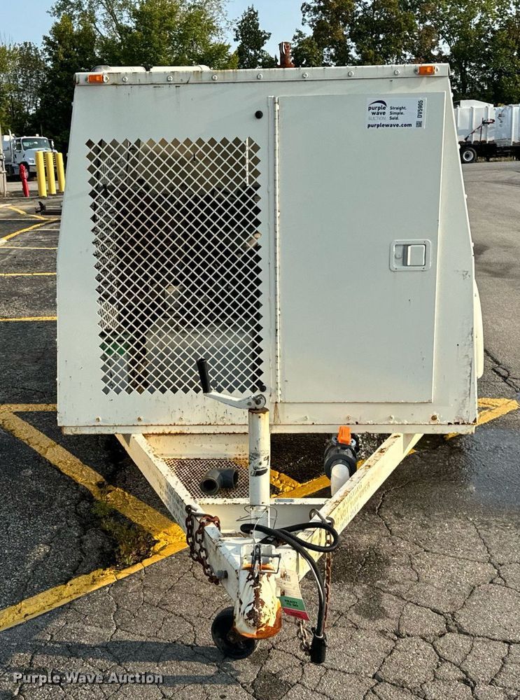 image for item DV5905 1996 Sewer Equipment of America  747 sewer jetter trailer 