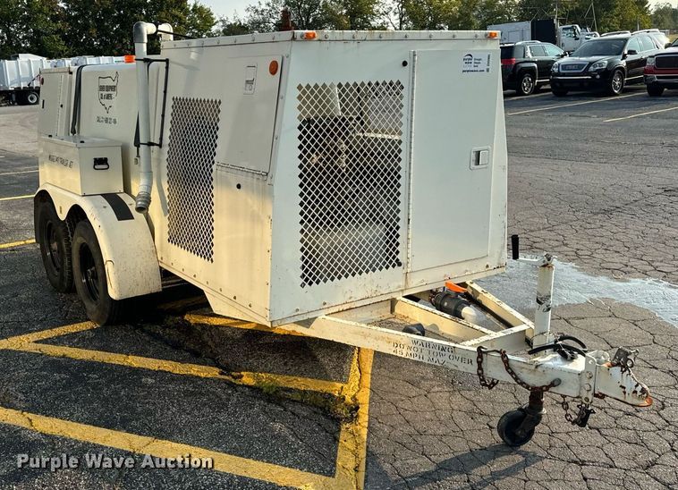 image for item DV5905 1996 Sewer Equipment of America  747 sewer jetter trailer 