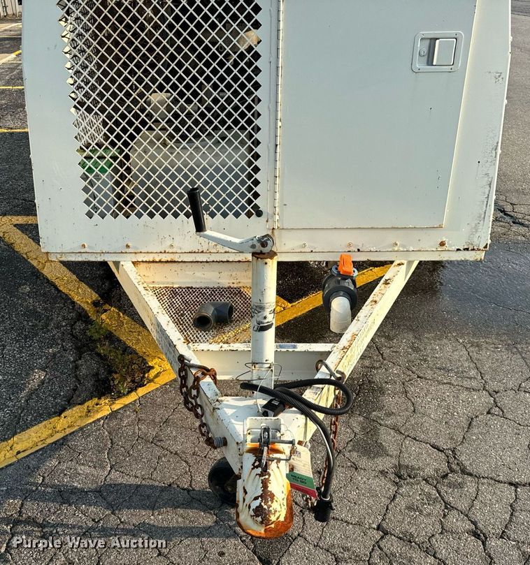 image for item DV5905 1996 Sewer Equipment of America  747 sewer jetter trailer 