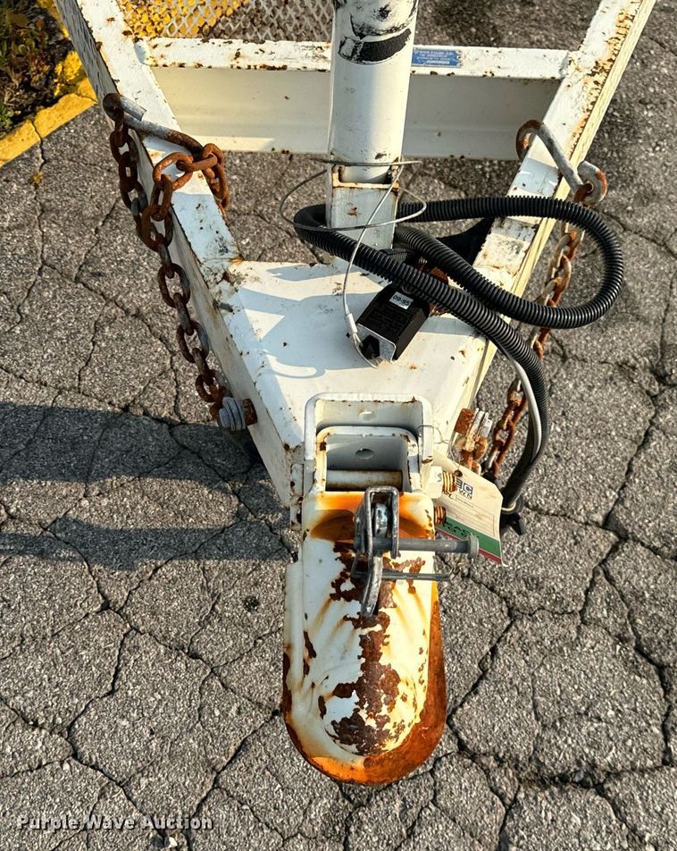 image for item DV5905 1996 Sewer Equipment of America  747 sewer jetter trailer 