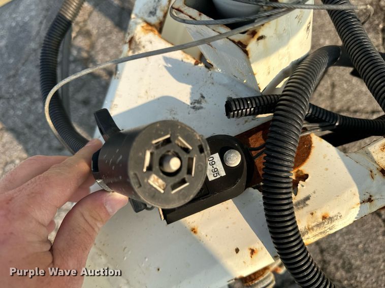 image for item DV5905 1996 Sewer Equipment of America  747 sewer jetter trailer 