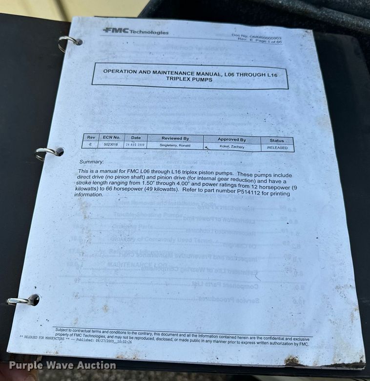 image for item DV5905 1996 Sewer Equipment of America  747 sewer jetter trailer 