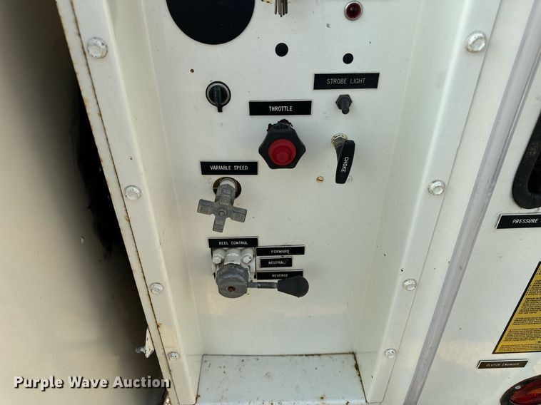 image for item DV5905 1996 Sewer Equipment of America  747 sewer jetter trailer 