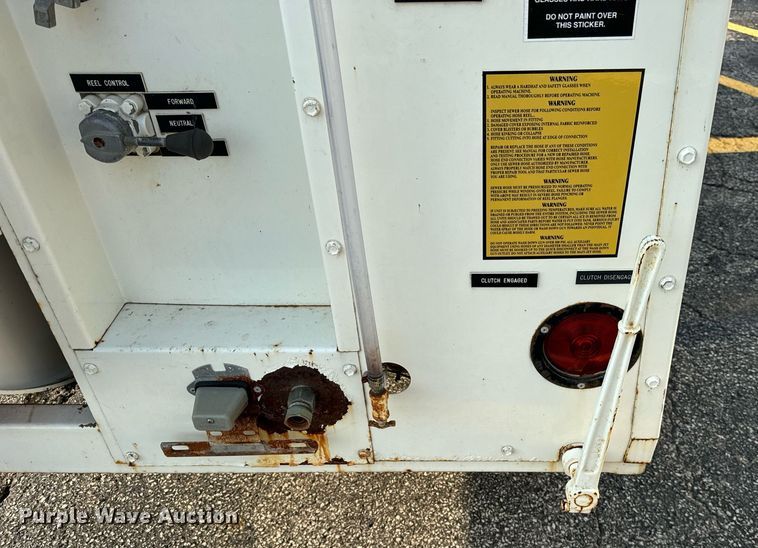 image for item DV5905 1996 Sewer Equipment of America  747 sewer jetter trailer 